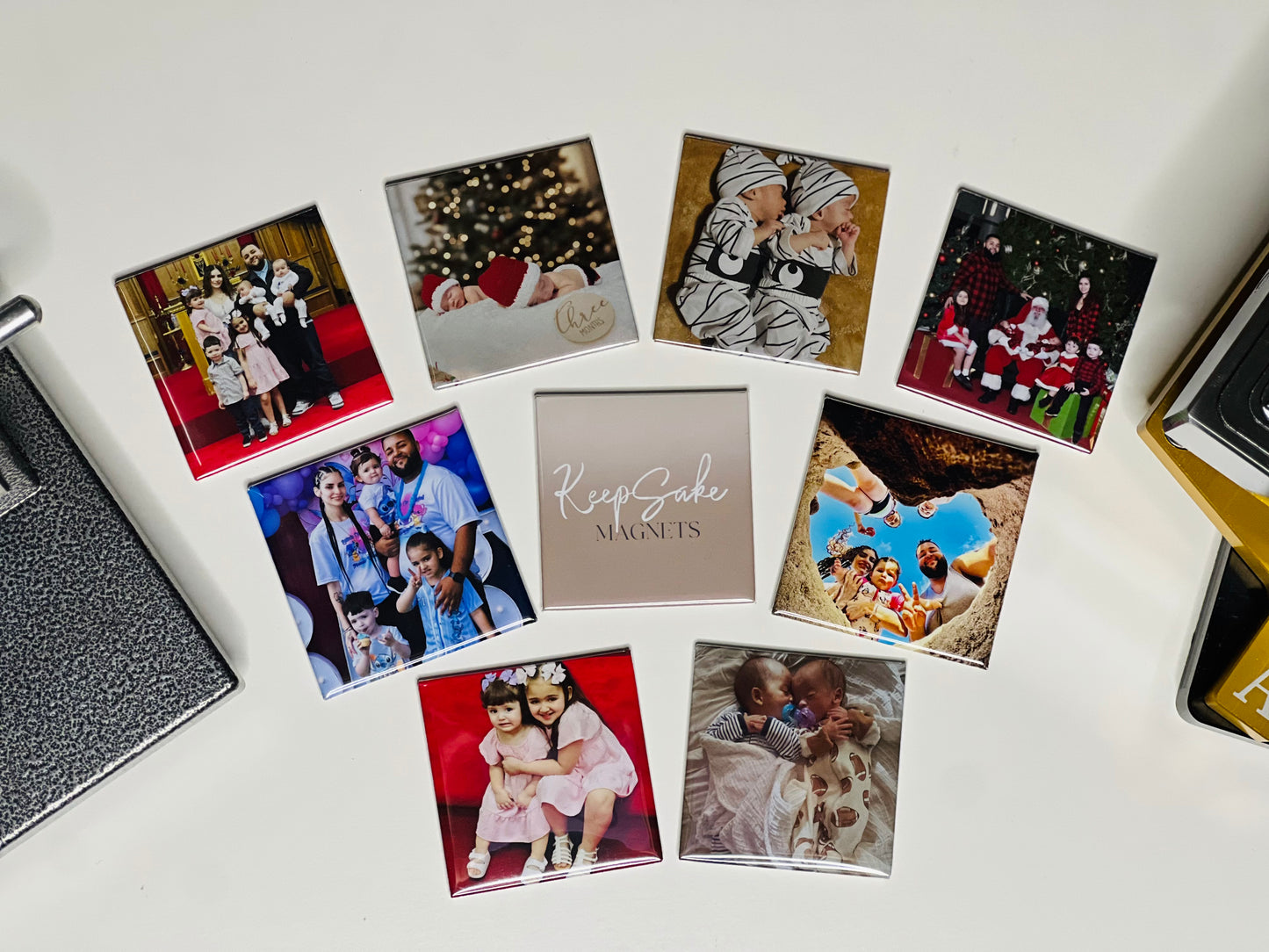 9 Pack Custom Magnets