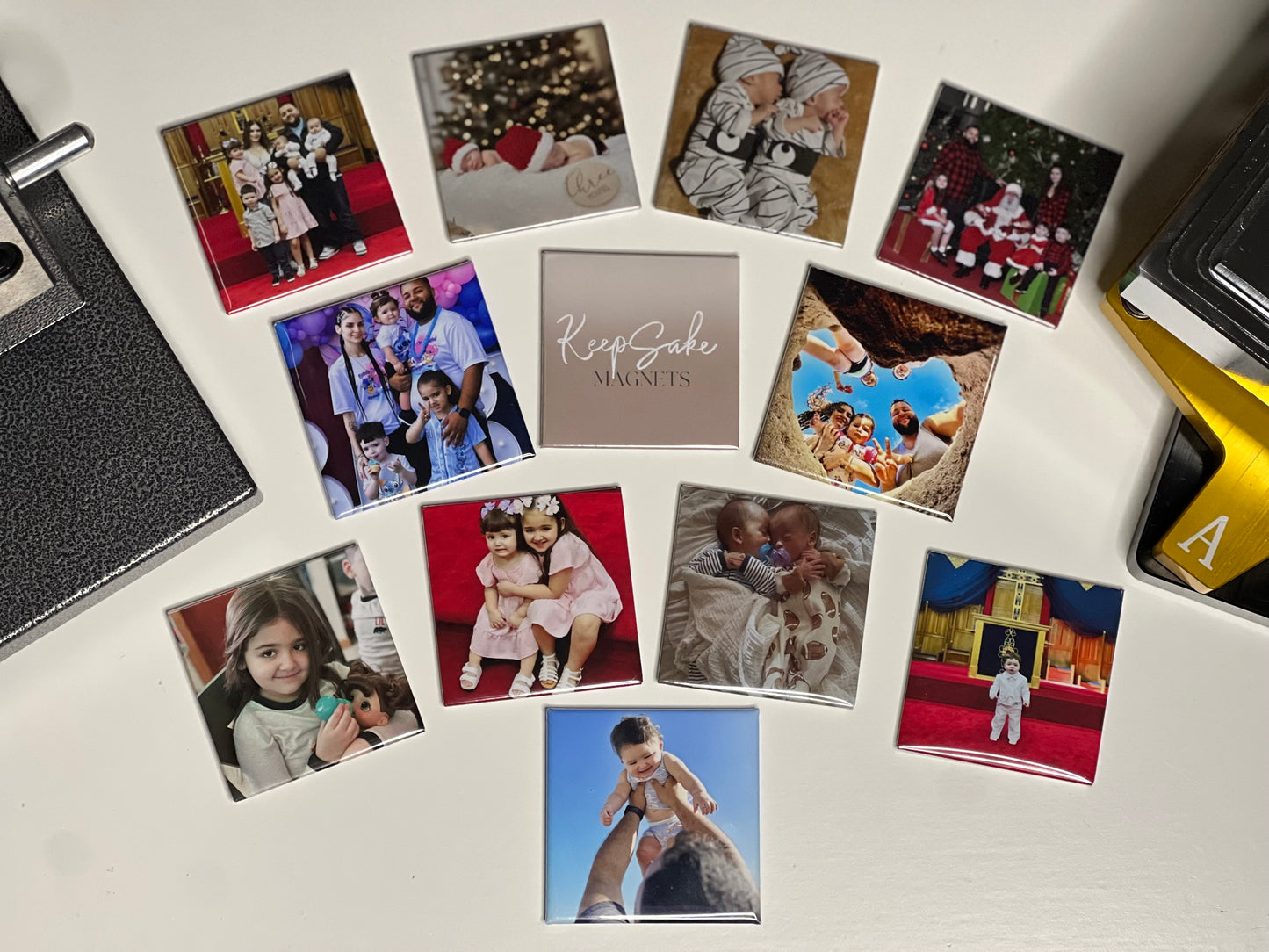 12 Pack Custom Magnets